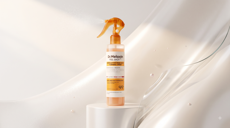 Dr. Melaxin Peel Shot Exfoliating Spray 200ml Review: The Ultimate Body & Face Brightening Guide for Kuwait