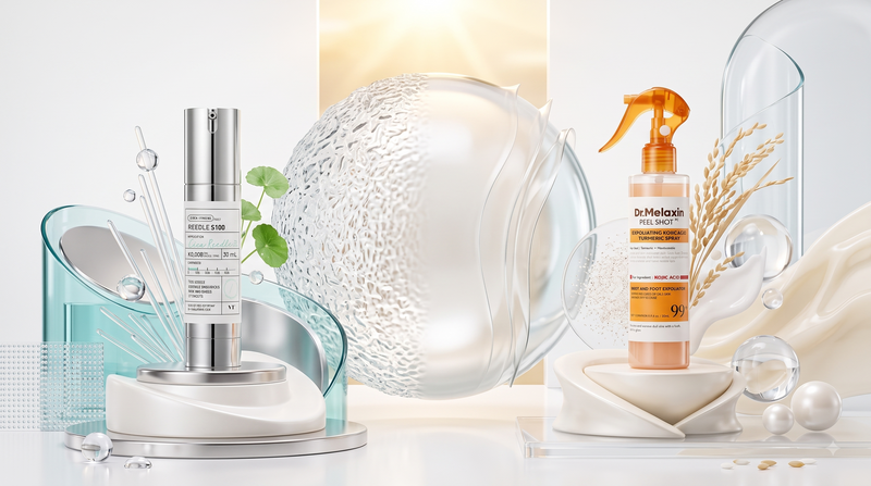 VT Reedle Shot 100 vs. Dr. Melaxin Peel Shot Spray: Which Pore & Texture Booster Wins in Kuwait?