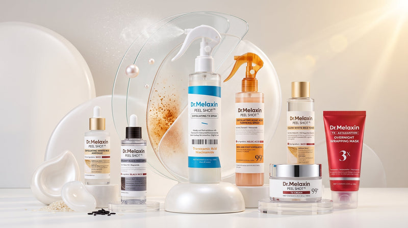 Dr. Melaxin Kuwait: Official Peel Shot Body Spray & TX-Melanin Skincare | Livish