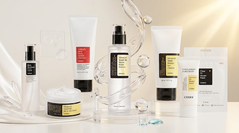COSRX Kuwait: Authentic Snail Mucin 96, BHA & Acne Patches | Livish
