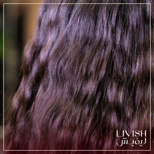 Healthy glossy hair after treatment at AEZY Salon