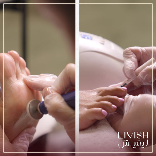 Russian pedicure at AEZY Salon