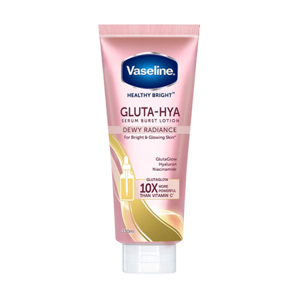 Vaseline Healthy Bright Gluta-Hya Serum Burst Lotion 10X (330ml)