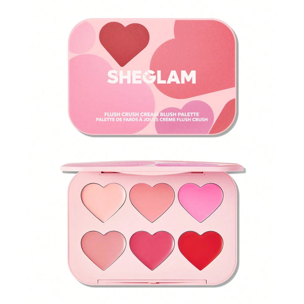 Sheglam Flush Crush Cream Blush Palette Blushing Bouquet