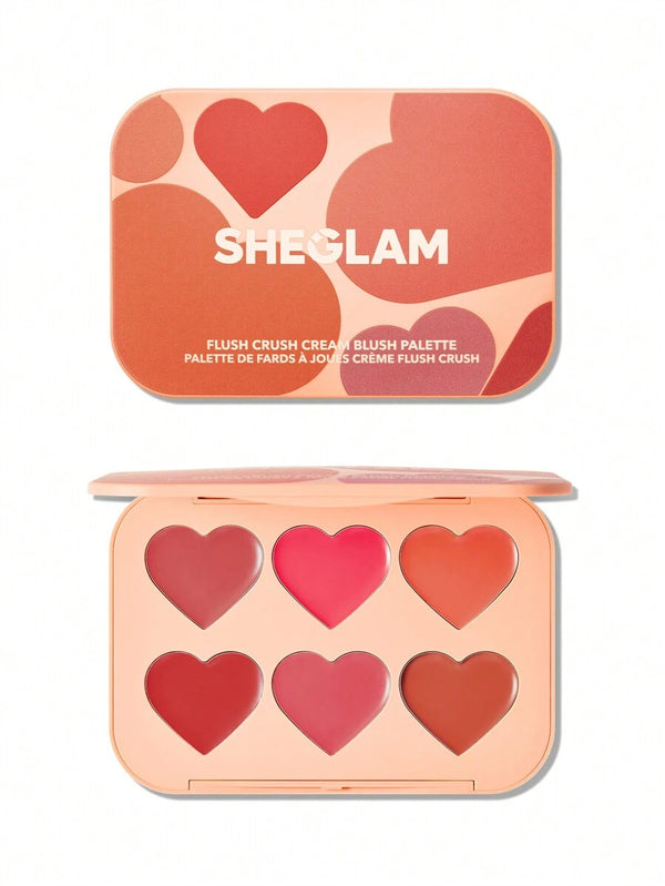 Sheglam Flush Crush Cream Blush Palette Cottage Core Garden
