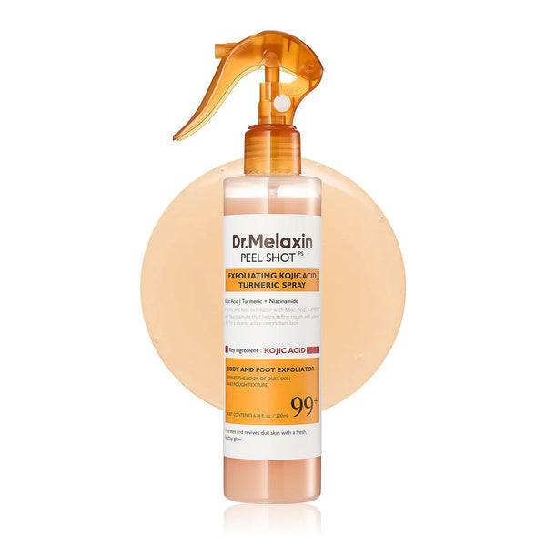 Dr. Melaxin Peel Shot Exfoliating Kojic Acid and Turmeric Body Spray
